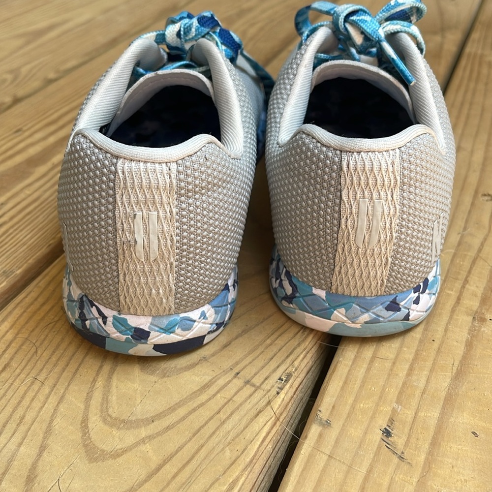 NOBULL Outwork Strength Training Shoes Gray and Blue Camo - Picture 6 of 6
